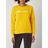Champion Yellow Regular Fit Sweatshirt mit Logo-Print