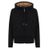 Burberry Black Logo Hooded Zip Sweatshirt