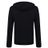 Balmain Black Front Logo Hooded Sweatshirt for men