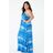 Vestito tie-dye di Forever 21 in Blue