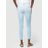 FRAME Blue Le Skinny De Jeanne Crop Raw