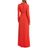 ESCADA Orange Silk-trim Gown