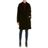 Kendall + Kylie Black Fuzzy Coat