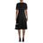 Jason Wu Black Ponte A-line Dress