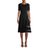 Jason Wu Black Ponte A-line Dress