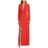 ESCADA Orange Silk-trim Gown