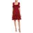 Keepsake Red Too Close Sheath Dress