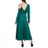 Alexander McQueen Green Asymmetric Dress
