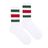 Gucci White Socken aus Stretch-Baumwolle mit Webstreifen