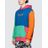 RIPNDIP Blue Color Block Multi Panel Hoodie for men