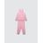 Adidas Originals Pink Trefoil Hoodie And Pants Set