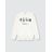 MSGM White Maglia Felpa Unisex