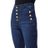 J Brand Blue Sustainable Natasha Sky-high Cropped Super Skinny