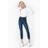 J Brand Blue Sustainable Natasha Sky-high Cropped Super Skinny