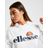 Ellesse White Core Boyfriend Logo Hoodie
