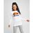 Ellesse White Chenille Logo Crew Sweatshirt