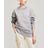 Acne Gray Fairview Face Crew-neck Sweat