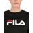 Fila Black Justina Sweatshirt W/snap Buttons