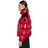 Piumino "Chouette" In Nylon Laqué di Moncler in Red