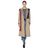 Manteau Trench En Toile De Coton Et Laine Isa Arfen en coloris Natural