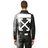Veste Slim En Denim De Coton Imprimé Off-White c/o Virgil Abloh pour homme en coloris Black