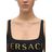 Versace ライクラワンピース水着 Black