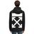 Off-White c/o Virgil Abloh Black Packable Printed Techno Rain Anorak for men