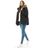 ONLY Black Starlight Kunstfell Parka Jacke Schwarz