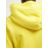 Vetements Yellow Printed Cotton Hoodie