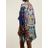 Camilla Blue Darling's Destiny Print Cropped Silk Kaftan