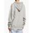 Étoile Isabel Marant Gray Mansel Logo Printed Jersey Hooded Sweatshirt