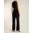 Zeus + Dione Black Hypatia Snake Effect Jumpsuit