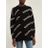 Balenciaga Black Logo Jacquard Sweater