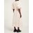 Simone Rocha Pink Gigot Sleeve Taffeta Midi Dress