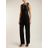Zeus + Dione Black Hypatia Snake Effect Jumpsuit