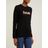 Bella Freud Black Future Instarsia Knit Wool Sweater