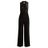 Zeus + Dione Black Hypatia Snake Effect Jumpsuit