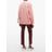 Acne Pink Fairview Face Cotton Sweatshirt