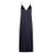 Raey Blue V Neck Silk Slip Dress