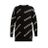 Balenciaga Black Logo Jacquard Sweater