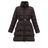 Moncler Black Accenteur Quilted Down Coat