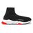 Balenciaga Black Speed Sock Stretch-knit Slip-on Sneakers for men