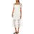 Self-Portrait White Guipure Lace Midi Dress