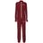 Palm Angels Red Zip-front Jumpsuit