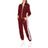 Palm Angels Red Zip-front Jumpsuit