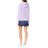 Sweat-shirt en coton brodé Champion en coloris Purple