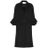 Valentino Black Wool And Cashmere Coat