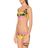 Versace Yellow Bedrucktes Bikini-Oberteil