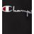 Champion Black Hoodie aus Baumwolle
