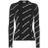 Balenciaga Black Pullover mit Logo-Print
